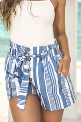 Mapale 7923 Shorts Farbe Blau Streifen